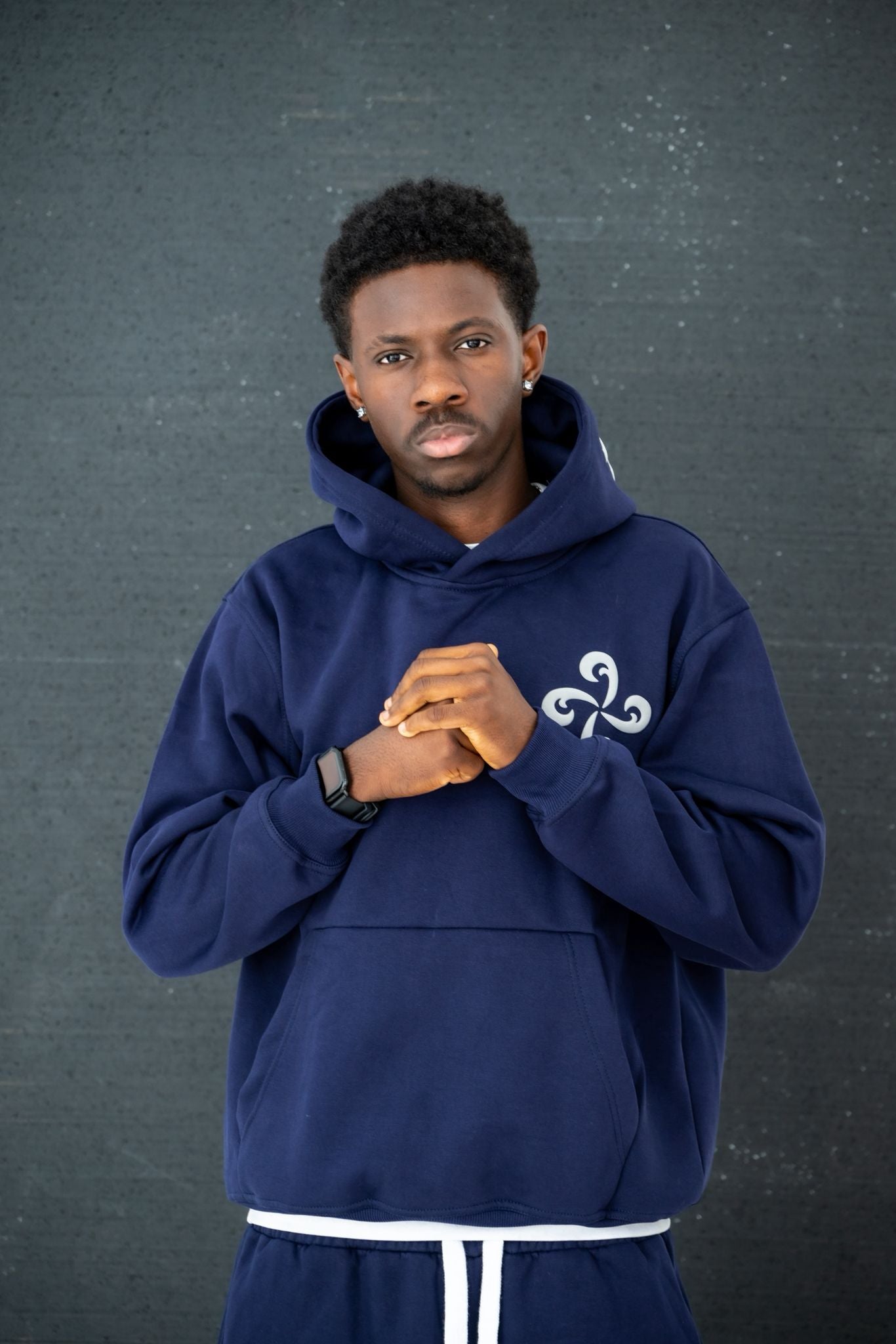 Truewave Navy Blue Hoddie
