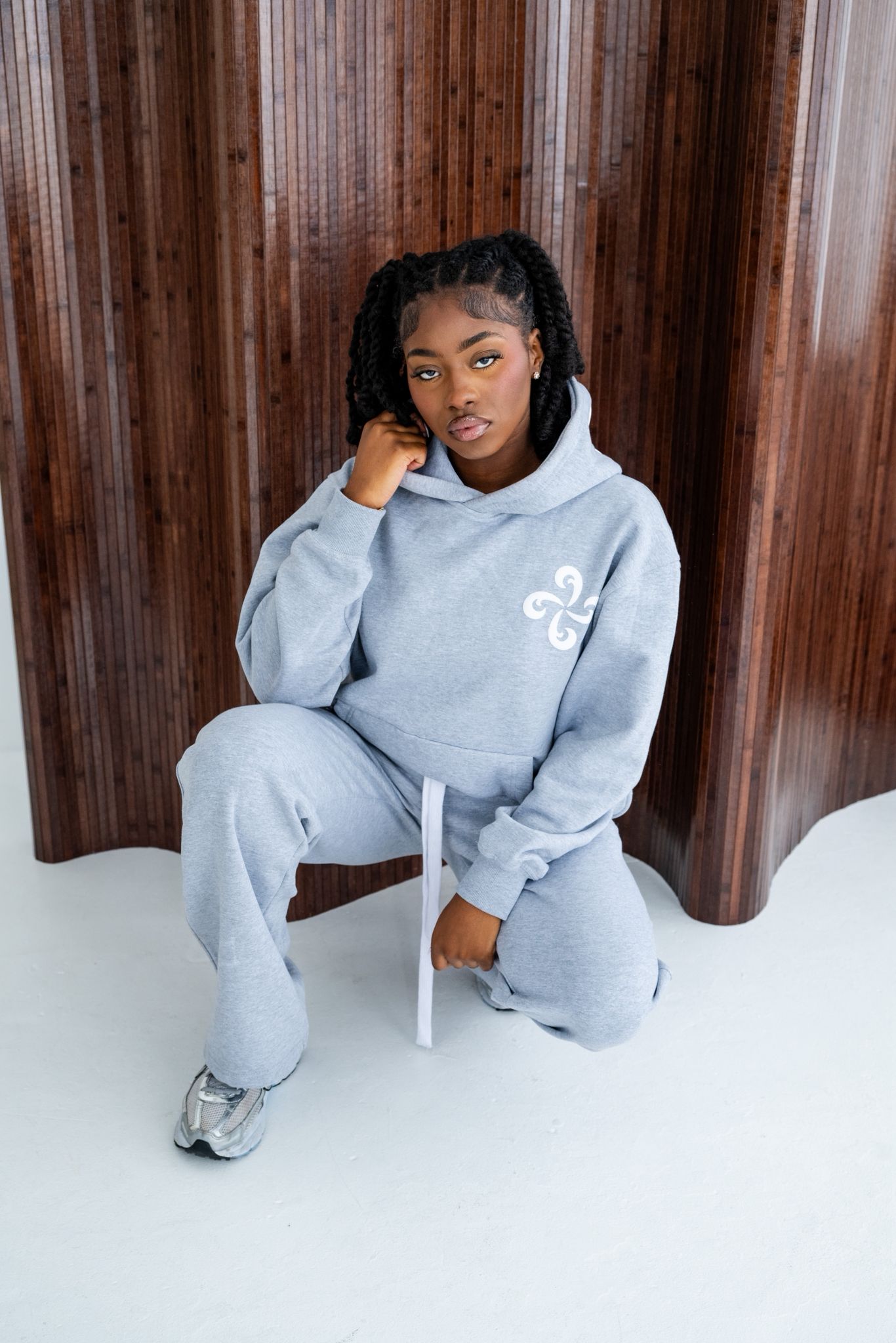 Truewave Grey Hoddie