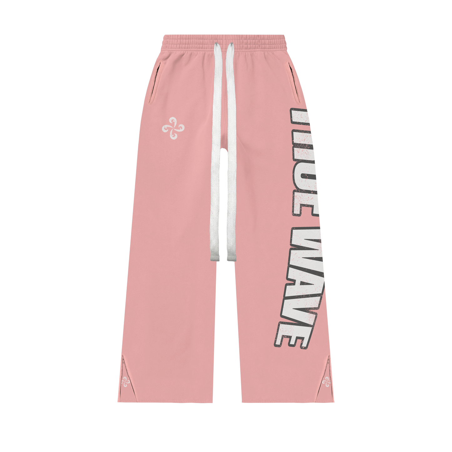 TRUEWAVE PINK ZIP SWEATPANTS