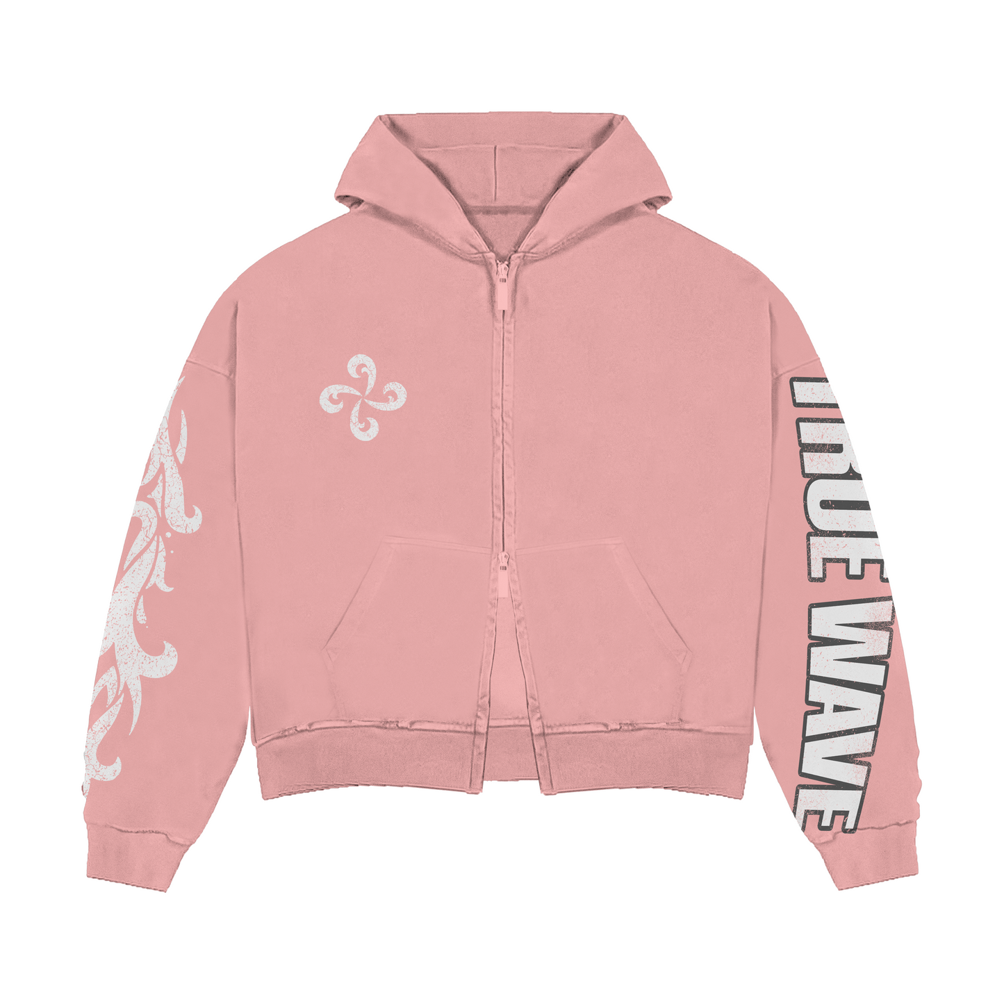 TRUEWAVE PINK ZIP HOODIE
