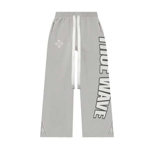 TRUEWAVE GREY ZIP SWEATPANTS