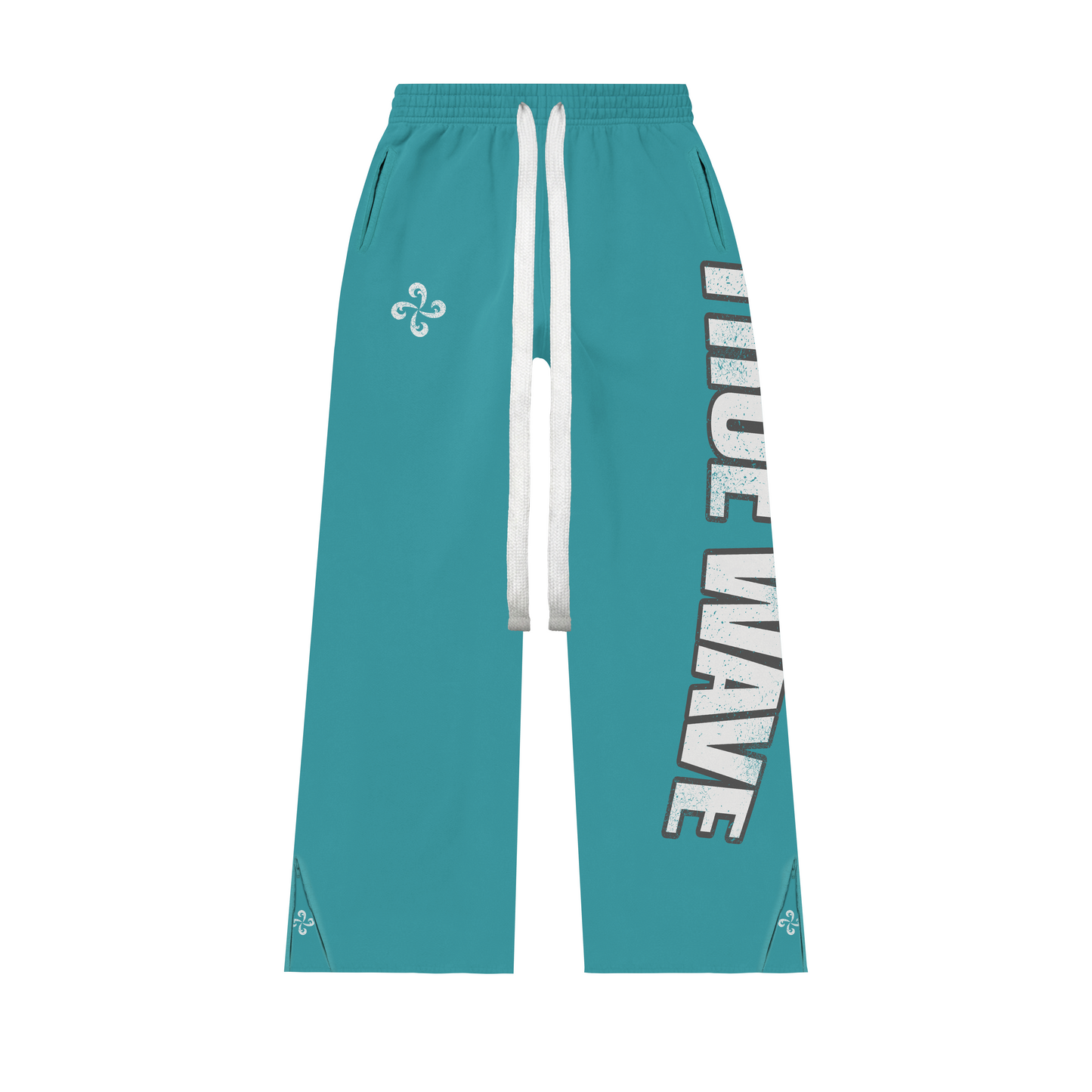TRUEWAVE MINT/AQUA GREEN ZIP SWEATPANTS