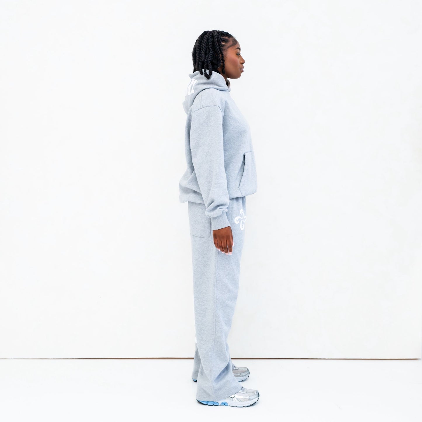Truewave Grey Hoddie